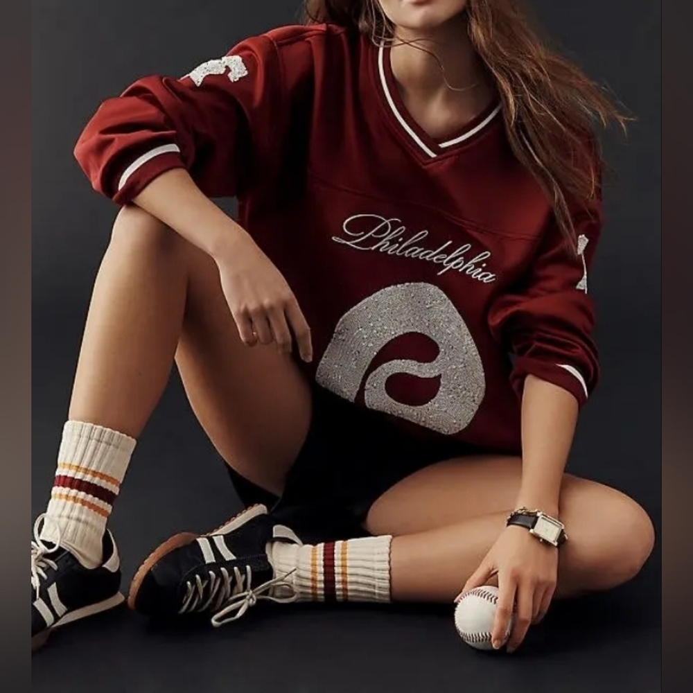 Anthropologie X The Wild Collective MLB Top - Picture 5 of 13